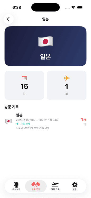 나라 상세 화면